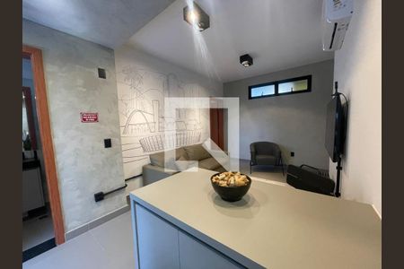 Sala de apartamento à venda com 1 quarto, 53m² em Sion, Belo Horizonte