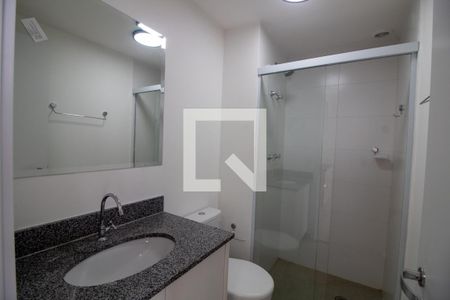 Banheiro de apartamento para alugar com 1 quarto, 36m² em Santo Amaro, São Paulo