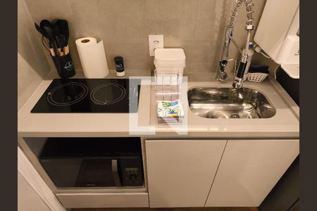 Studio para alugar com 23m², 1 quarto e sem vaga Studio para alugar com 23m², 1 quarto e sem vagaCozinha