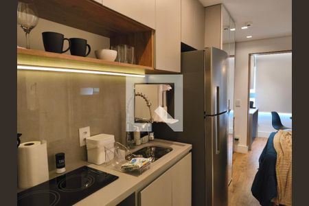 Studio para alugar com 23m², 1 quarto e sem vaga Studio para alugar com 23m², 1 quarto e sem vagaCozinha