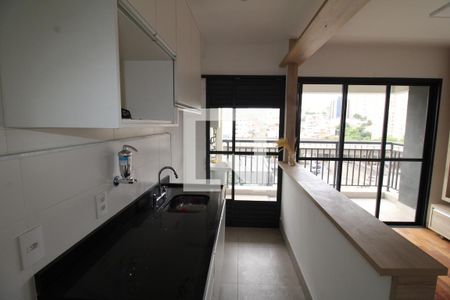 Sala / Cozinha de apartamento à venda com 2 quartos, 47m² em Vila Dom Pedro Ii, São Paulo