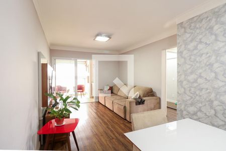 Sala de apartamento à venda com 3 quartos, 107m² em Santo Antônio, São Caetano do Sul