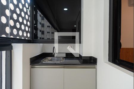 Varanda da Sala de apartamento para alugar com 2 quartos, 45m² em Bela Vista, São Paulo