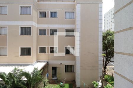 Sala vista de apartamento para alugar com 2 quartos, 48m² em Bairro Reserva Sul, Ribeirão Preto