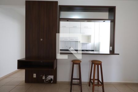 Sala de apartamento para alugar com 2 quartos, 48m² em Bairro Reserva Sul, Ribeirão Preto