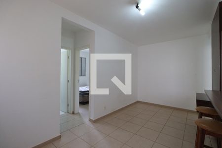 Sala de apartamento para alugar com 2 quartos, 48m² em Bairro Reserva Sul, Ribeirão Preto