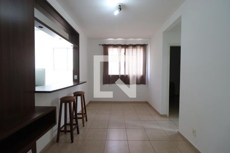 Sala de apartamento para alugar com 2 quartos, 48m² em Bairro Reserva Sul, Ribeirão Preto