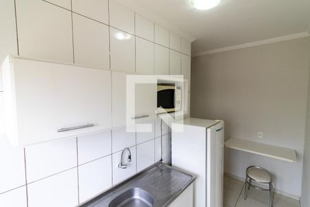 Sala/Cozinha de apartamento para alugar com 1 quarto, 37m² em Jardim Santa Genebra Ii (barao Geraldo), Campinas