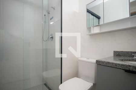 Banheiro de apartamento para alugar com 1 quarto, 23m² em Santo Amaro, São Paulo