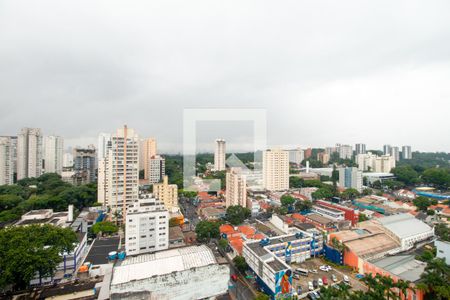 Vista da Varanda de apartamento à venda com 1 quarto, 23m² em Santo Amaro, São Paulo