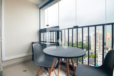 Varanda de apartamento para alugar com 1 quarto, 23m² em Santo Amaro, São Paulo