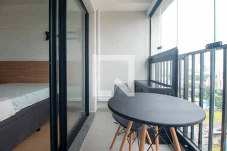 Varanda de apartamento para alugar com 1 quarto, 23m² em Santo Amaro, São Paulo