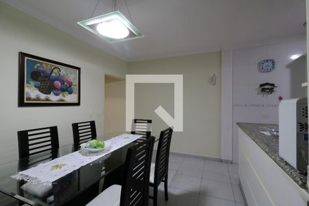 Sala de Jantar de casa para alugar com 3 quartos, 160m² em Vila Camilópolis, Santo André