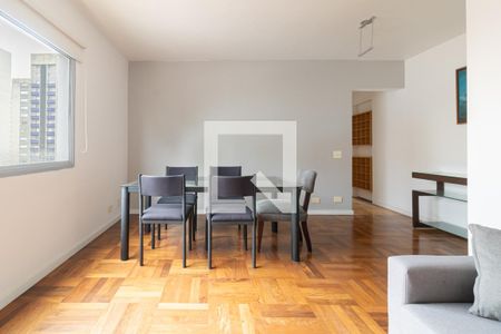 Sala de Jantar de apartamento à venda com 2 quartos, 97m² em Itaim Bibi, São Paulo