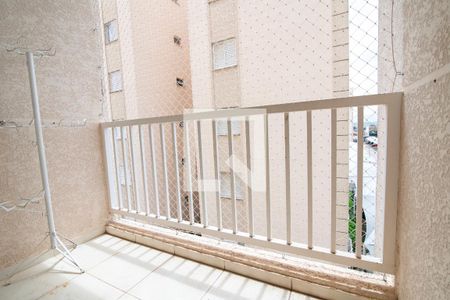 Varanda da Sala de apartamento para alugar com 2 quartos, 57m² em Jardim Santa Izabel, Hortolândia