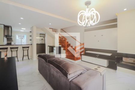 Sala de Estar de casa de condomínio para alugar com 3 quartos, 180m² em Sarandi, Porto Alegre