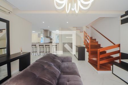 Sala de Estar de casa de condomínio para alugar com 3 quartos, 180m² em Sarandi, Porto Alegre