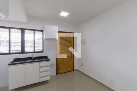 Sala/Cozinha de apartamento para alugar com 1 quarto, 25m² em Vila Santana, São Paulo