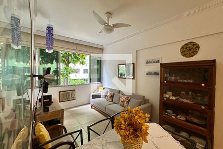 Sala de apartamento à venda com 1 quarto, 42m² em Copacabana, Rio de Janeiro