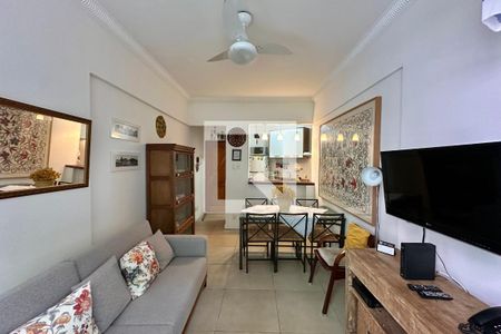 Sala de apartamento à venda com 1 quarto, 42m² em Copacabana, Rio de Janeiro