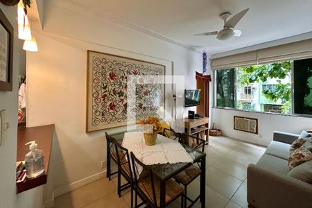 Sala de apartamento à venda com 1 quarto, 42m² em Copacabana, Rio de Janeiro