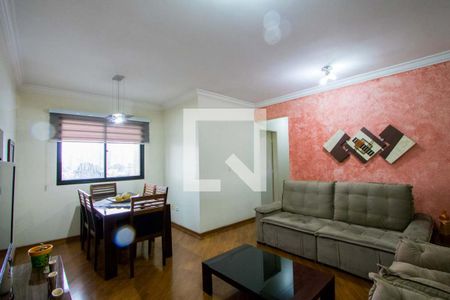 Sala de apartamento para alugar com 3 quartos, 80m² em Vila Santa Teresa, Santo André