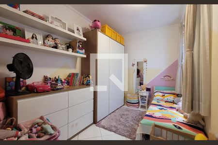 Quarto 2 de apartamento à venda com 3 quartos, 89m² em Jardim Santo Antônio, Santo André