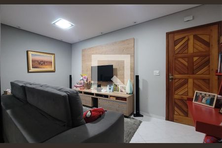 Sala de apartamento à venda com 3 quartos, 89m² em Jardim Santo Antônio, Santo André