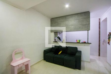 Sala de apartamento à venda com 2 quartos, 44m² em Jardim Ocara, Santo André