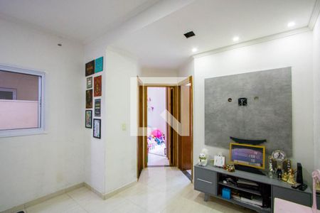 Sala de apartamento à venda com 2 quartos, 44m² em Jardim Ocara, Santo André