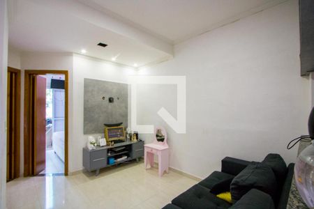 Sala de apartamento à venda com 2 quartos, 44m² em Jardim Ocara, Santo André