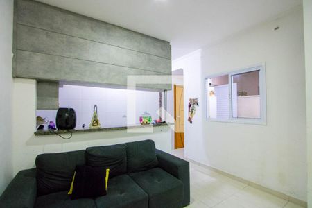 Sala de apartamento à venda com 2 quartos, 44m² em Jardim Ocara, Santo André