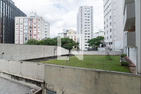 Vista do Quarto de apartamento para alugar com 1 quarto, 46m² em Cerqueira César, São Paulo