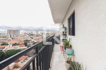 Varanda e Área de Serviço  de apartamento à venda com 2 quartos, 52m² em Vila Formosa, São Paulo