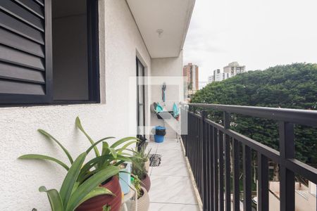 Varanda e Área de Serviço  de apartamento à venda com 2 quartos, 52m² em Vila Formosa, São Paulo