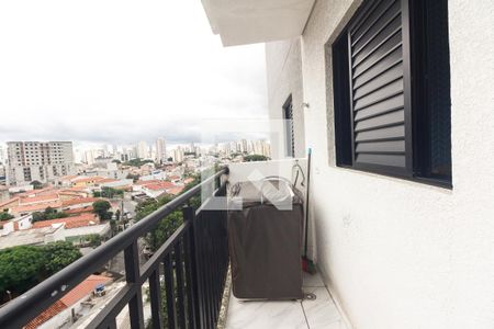 Varanda e Área de Serviço  de apartamento à venda com 2 quartos, 52m² em Vila Formosa, São Paulo