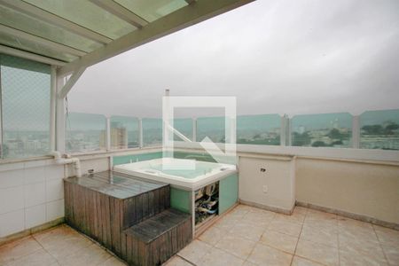 Varanda gourmet de apartamento à venda com 3 quartos, 187m² em Horto, Belo Horizonte