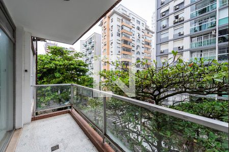 Varanda de apartamento para alugar com 2 quartos, 100m² em Gonzaga, Santos