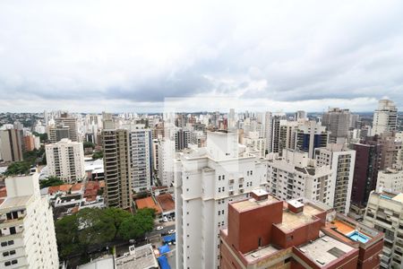 Sala - Sacada Vista de apartamento para alugar com 1 quarto, 57m² em Cambuí, Campinas