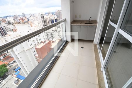 Sala - Sacada de apartamento para alugar com 1 quarto, 57m² em Cambuí, Campinas