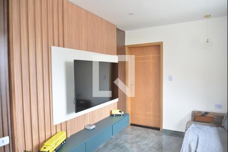 Sala de apartamento para alugar com 2 quartos, 70m² em Vila Floresta, Santo André