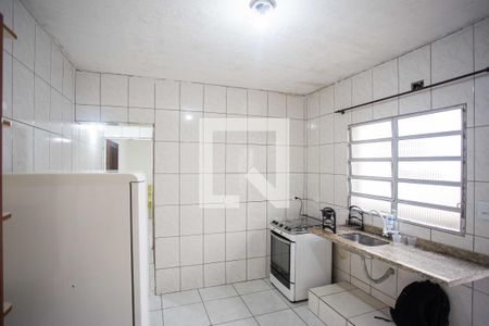 Cozinha de casa para alugar com 1 quarto, 47m² em Vila Alves Dias, São Bernardo do Campo