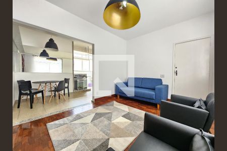 Sala de apartamento à venda com 2 quartos, 80m² em Anchieta, Belo Horizonte