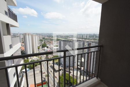 Varanda da Sala de apartamento para alugar com 1 quarto, 27m² em Socorro, São Paulo