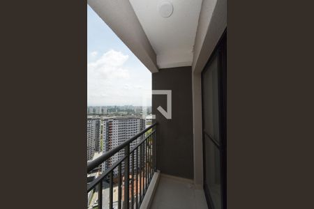 Varanda da Sala de apartamento para alugar com 1 quarto, 27m² em Socorro, São Paulo