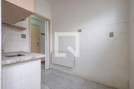 Cozinha de apartamento à venda com 1 quarto, 32m² em Jardim Paulista, São Paulo