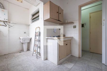 Cozinha de apartamento à venda com 1 quarto, 32m² em Jardim Paulista, São Paulo