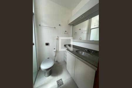 Banheiro da Suíte  de apartamento à venda com 3 quartos, 115m² em Santo Antônio, Belo Horizonte