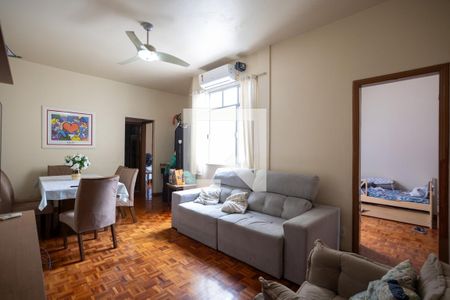 Sala de apartamento à venda com 3 quartos, 80m² em Tijuca, Rio de Janeiro