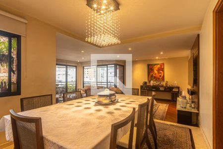 Sala de Jantar de apartamento à venda com 4 quartos, 220m² em Vila Uberabinha, São Paulo